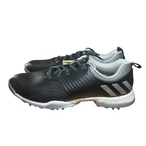 Adidas Boost Adipower 4orged Golf Cleats Black‎ White AC8351 Women's Size 11